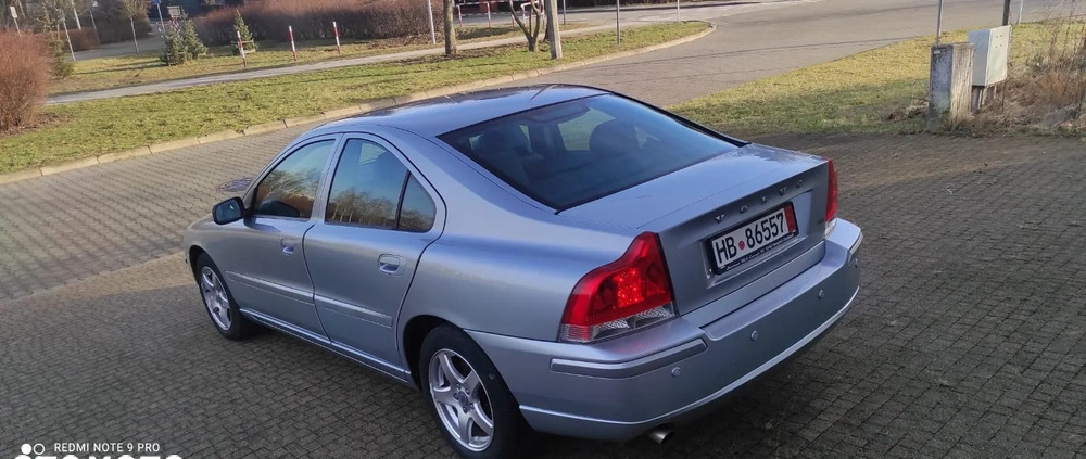 Volvo S60 cena 19999 przebieg: 237500, rok produkcji 2008 z Swarzędz małe 436